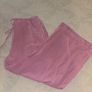 Zara Pink Satin Like Pants
